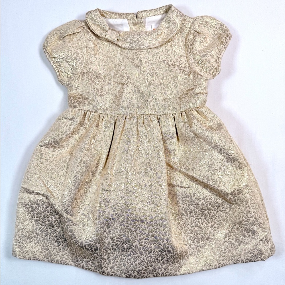 Gymboree Gold Formal Kids Dress